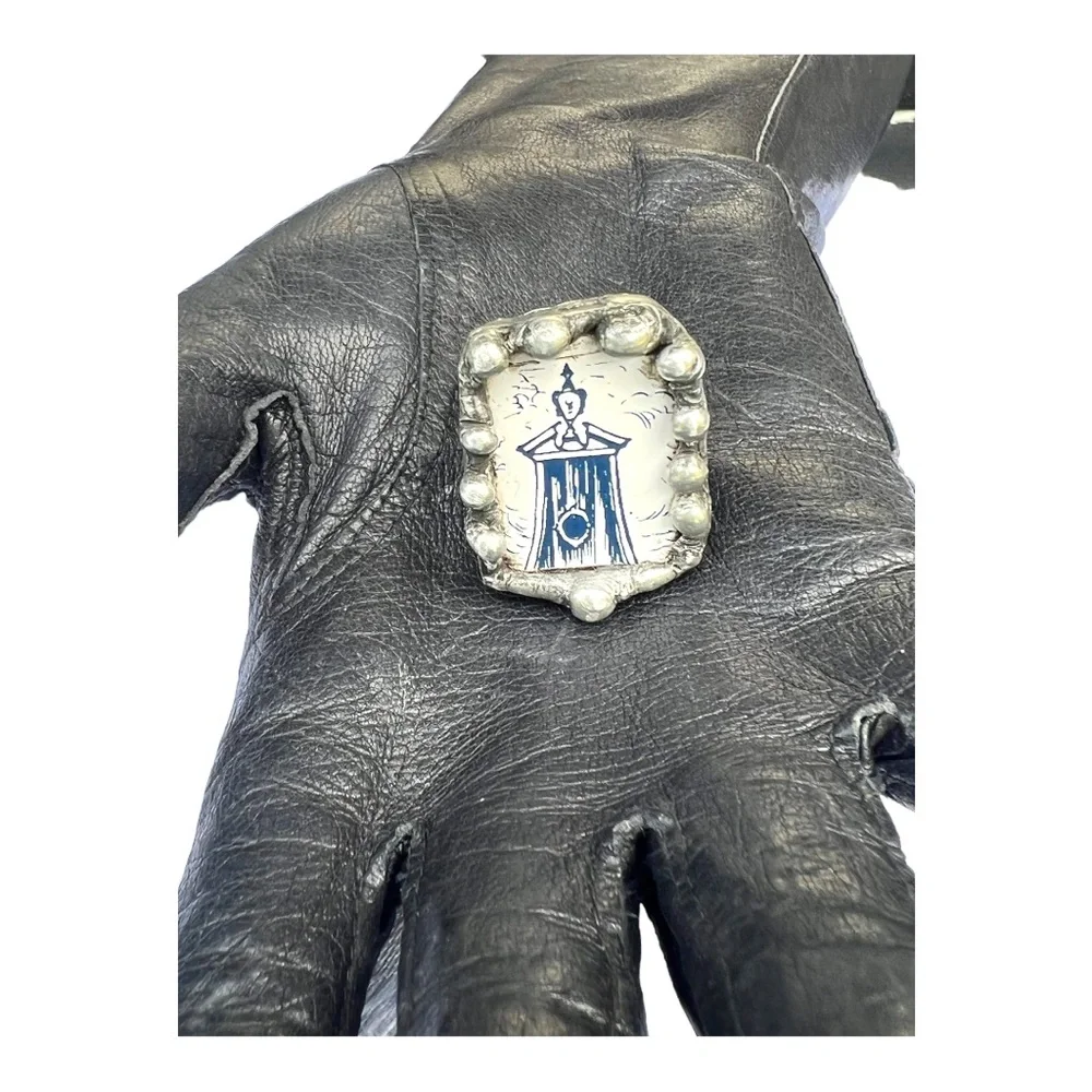 Broken China Rings Artisan Crafted Made from Fragments of Your family’s heirloom - Picture 9 of 17